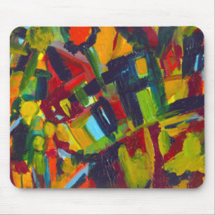 Mousepad Kandinsky 304 Abstrato Colorido