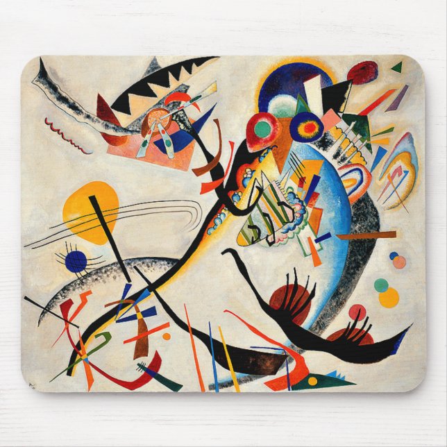Mousepad Kandinsky - Blue Segment (Frente)