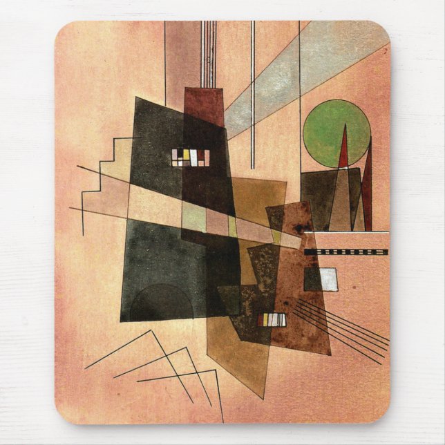 Mousepad Kandinsky - Concêntrico (Frente)