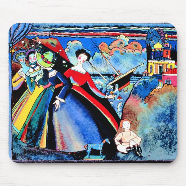 Mousepad Kandinsky - Navio, (Frente)