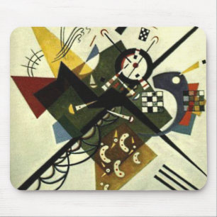 Mousepad Kandinsky no branco II