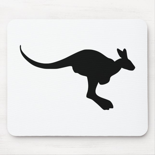 Mousepad Kangaroo Silhouette (Frente)