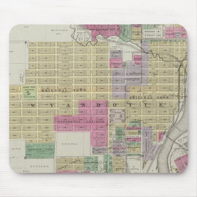 Mousepad Kansas City, Kansas (Frente)