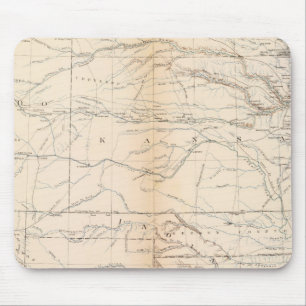 Mousepad Kansas, Texas, Território Indiano