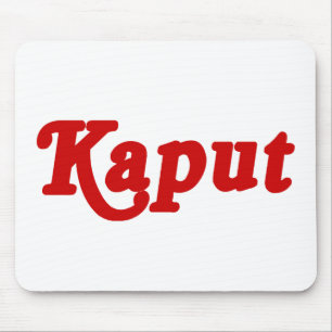 MOUSEPAD KAPUT ♦ NÃO TRABALHO ♦