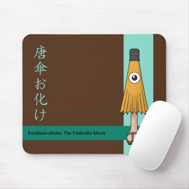 Mousepad Karakasa-obake (Fantasma dos Guarda-chuvas) (Com mouse)