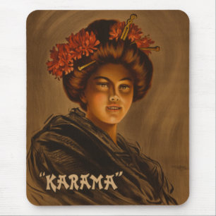 Mousepad Karama: Romance Japonais Actrice Geisha