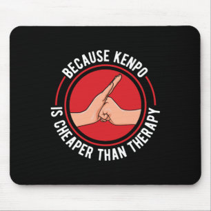 Mousepad Karate Americano Kenpo Porque Kenpo É Terapia.