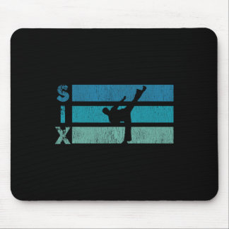 Mousepad Karate Birthday, 6 anos Ano Taekwondo Boy 6 Birt