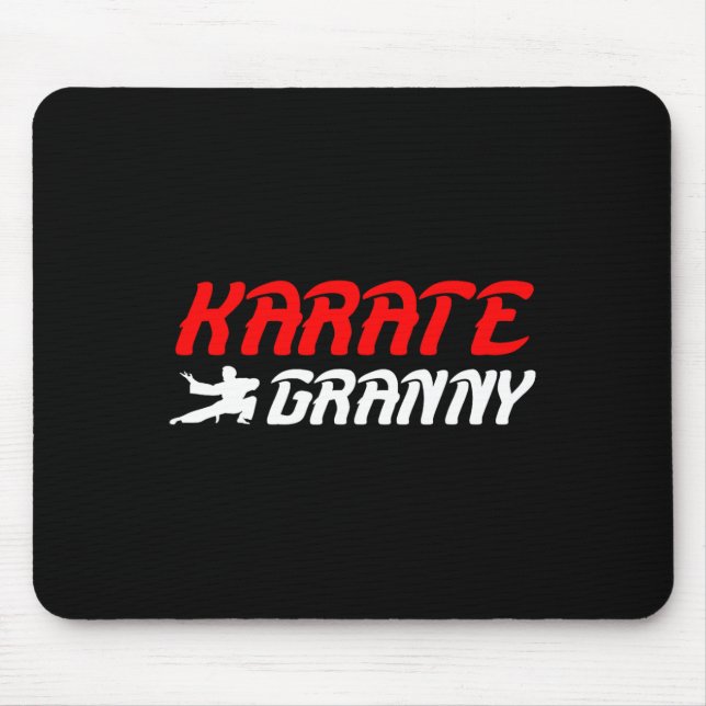 Mousepad Karate Granny Vovó Orud Karate (Frente)