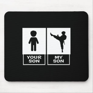 Mousepad Karate Mãe Ou Pai Seu Filho