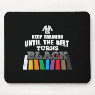 Mousepad Karate Taekwondo - Continue Treinando Até O Belt T