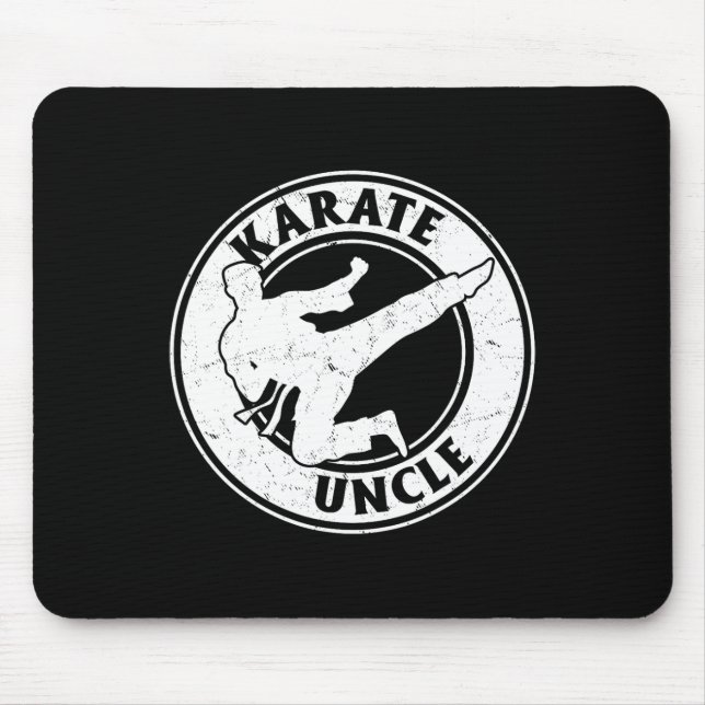 Mousepad Karate Tio Karate Lutando Tio Karate (Frente)