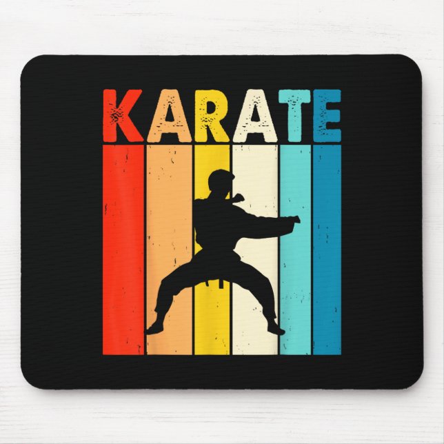Mousepad Karate Vintage (Frente)