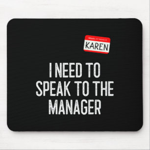 Mousepad Karen Halloween Fala Figurino para a Diversão do G