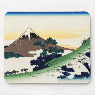Mousepad Katsushika Hokusai - passe de inume, província de