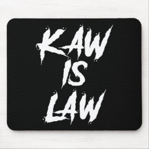 Mousepad Kaw Is Law Battlehawks St. Louis Futebol Pré-Jogo