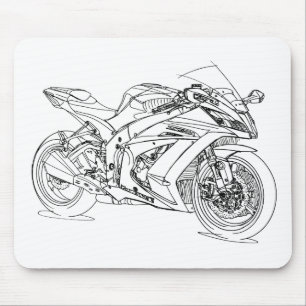 Mousepad Kaw Ninja ZX10R 2015