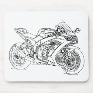 Mousepad Kaw Ninja ZX10R 2017