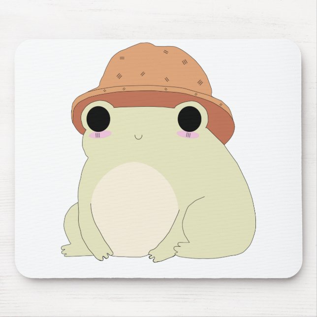 Mousepad Kawaii Chilling Sapo Gift (Frente)