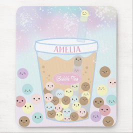 Mousepad Kawaii Cute Bubble Pearl milk Tea Tapioca Boba