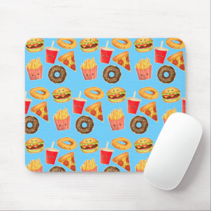 Mousepad Kawaii Cute Junk Comida