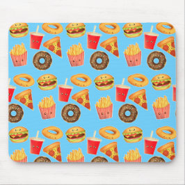 Mousepad Kawaii Cute Junk Comida