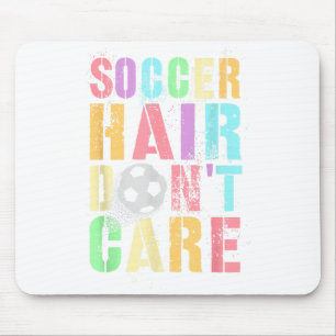 Mousepad Kawaii Futebol Cabelo Não Liga Pontuação Jogo Cabe