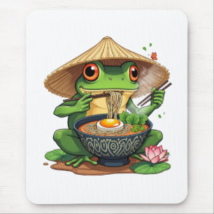 Mousepad Kawaii - Noodles de Sapo estético japonês