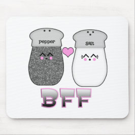 Mousepad Kawaii Sal e Pimenta BFF