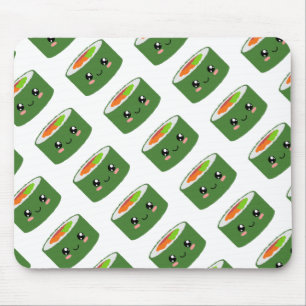 Mousepad Kawaii Sushi
