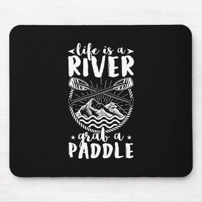 Mousepad Kayak Driver Life É Um Rio (Frente)