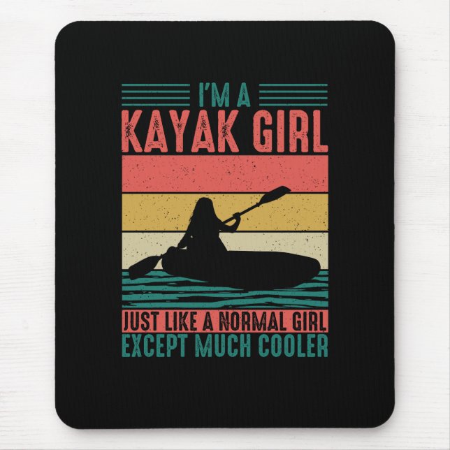 Mousepad Kayak Girl, mas mais legal (Frente)