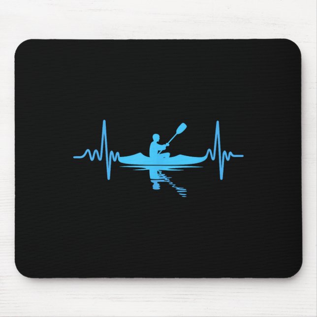 Mousepad Kayak Novelty For Men Women Kayaker Kayaking Kayak (Frente)