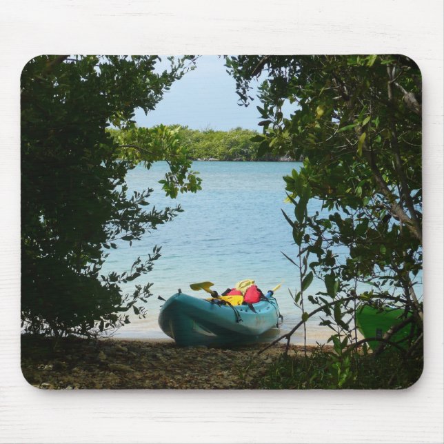 Mousepad Kayaking em Ruas. Thomas Ilhas Virgens dos EUA (Frente)