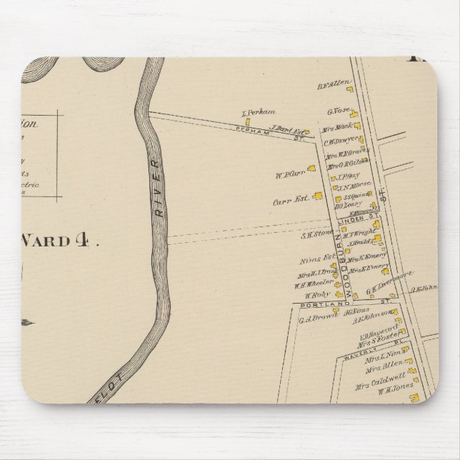 Mousepad Keene, Ward 4 (Frente)