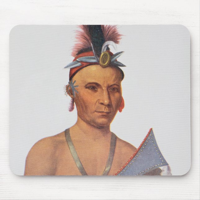 Mousepad Keesheswa ou "o Sun", um chefe do Fox (Frente)