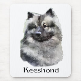 Mousepad Keeshond Art Gifts
