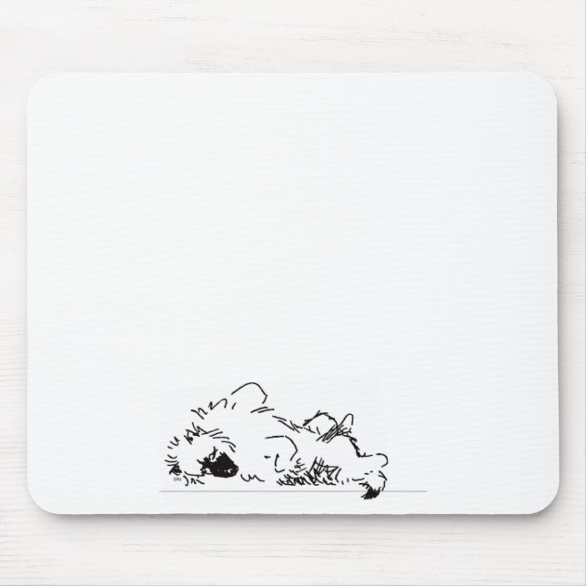 Mousepad keeshond do sono (Frente)