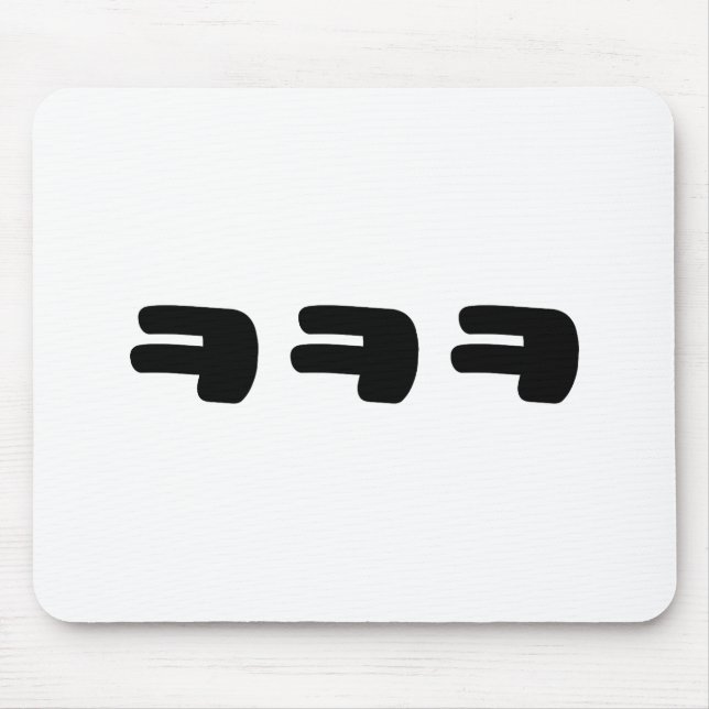 Mousepad KEKEKE ㅋ ㅋ ㅋ Coreano (Frente)