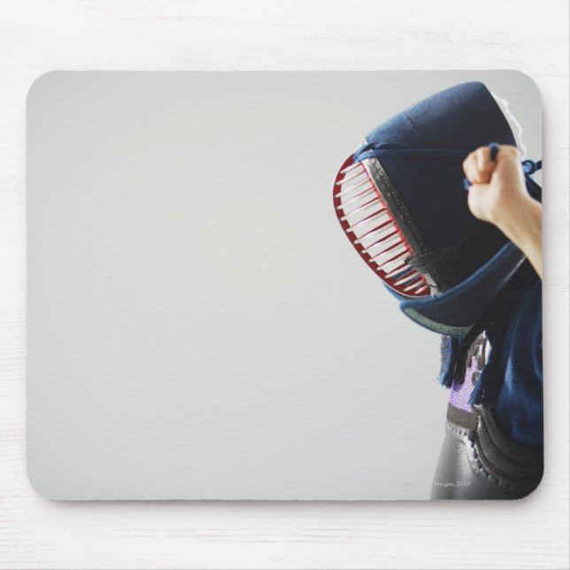 Mousepad Kendo Fencer Fastening Mask (Frente)