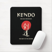 Kendo Vintage Vermelho Preto
