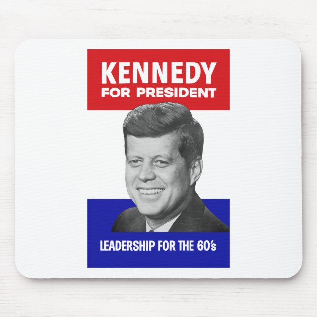 Mousepad Kennedy para o presidente 1960 (Frente)