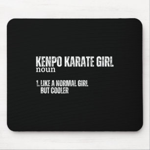 Mousepad Kenpo Karate Girl Definition Mulheres Engraçadas A