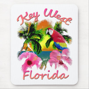 Mousepad Key West Tropical Chaves da Flórida