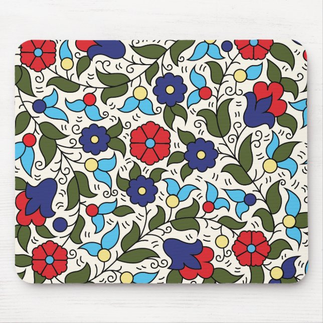 Mousepad Khalil Hebron Cerâmica do Oriente Médio Árabe (Frente)
