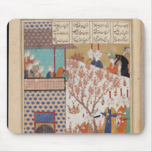 Mousepad Khosro antes do palácio de Shirin