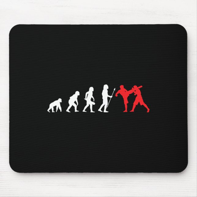 Mousepad Kick-boxer Desenvolvimento do Treinamento de Luta  (Frente)