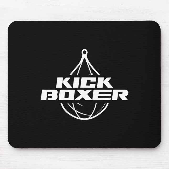 Mousepad Kickboxer Kick Boxing Artes Marciais Kickboxing Ch (Frente)
