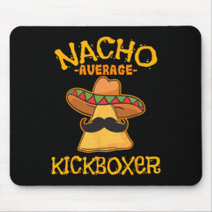 Mousepad Kickboxer Nacho Médio Cinco De Mayo Mexicano